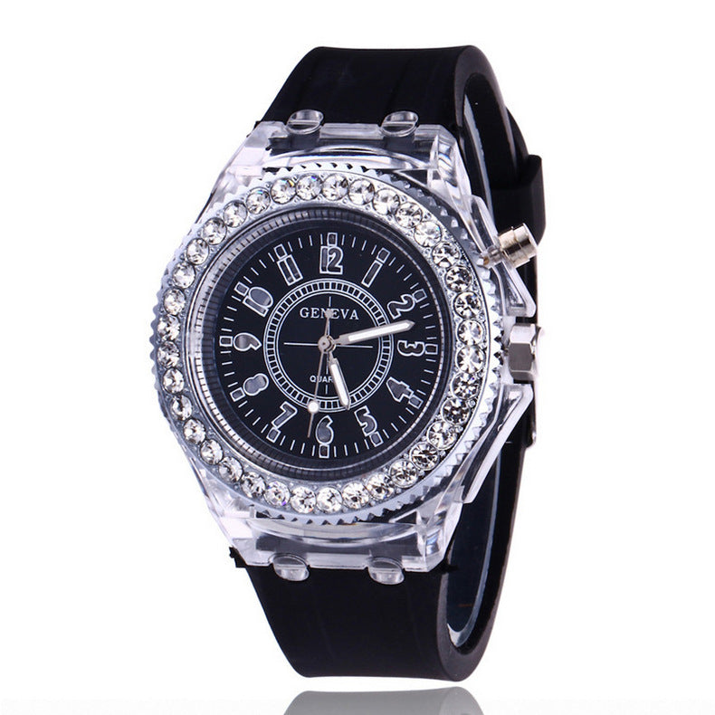 LED Luminous Watches Silicone Bracelet Watches