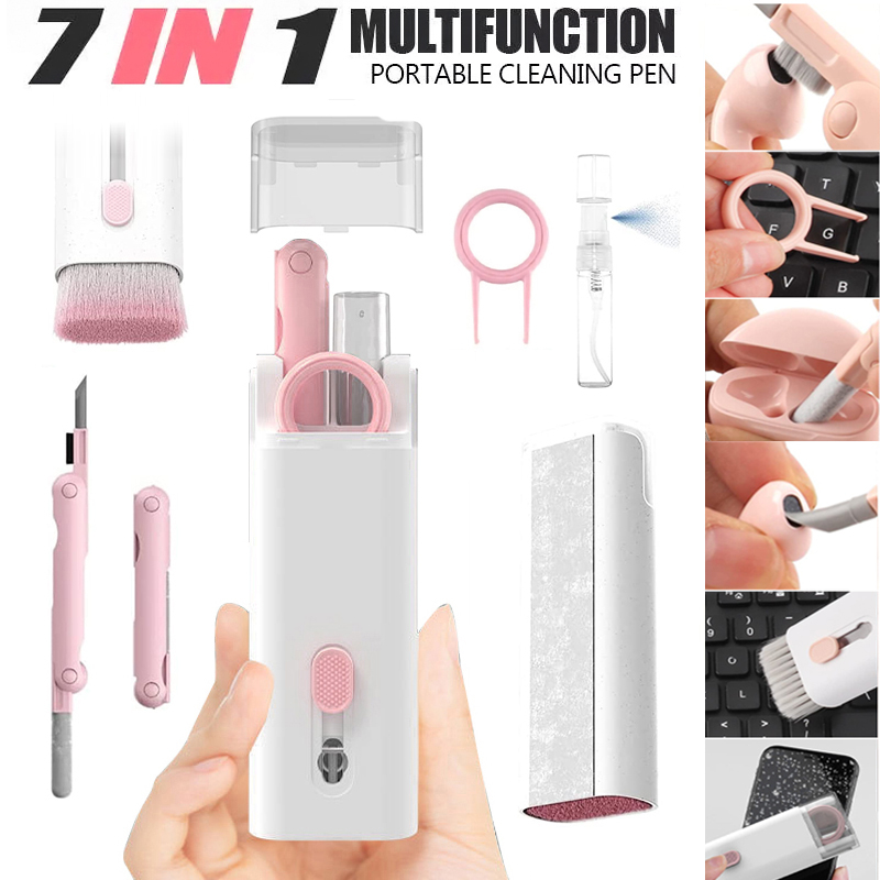 Multifunctional Cleaning Kit for Air pods, Keyboard Cleaning kit, cleaning kit for Earbuds/Phone/Laptop/PC Monitor/Camera/Watch