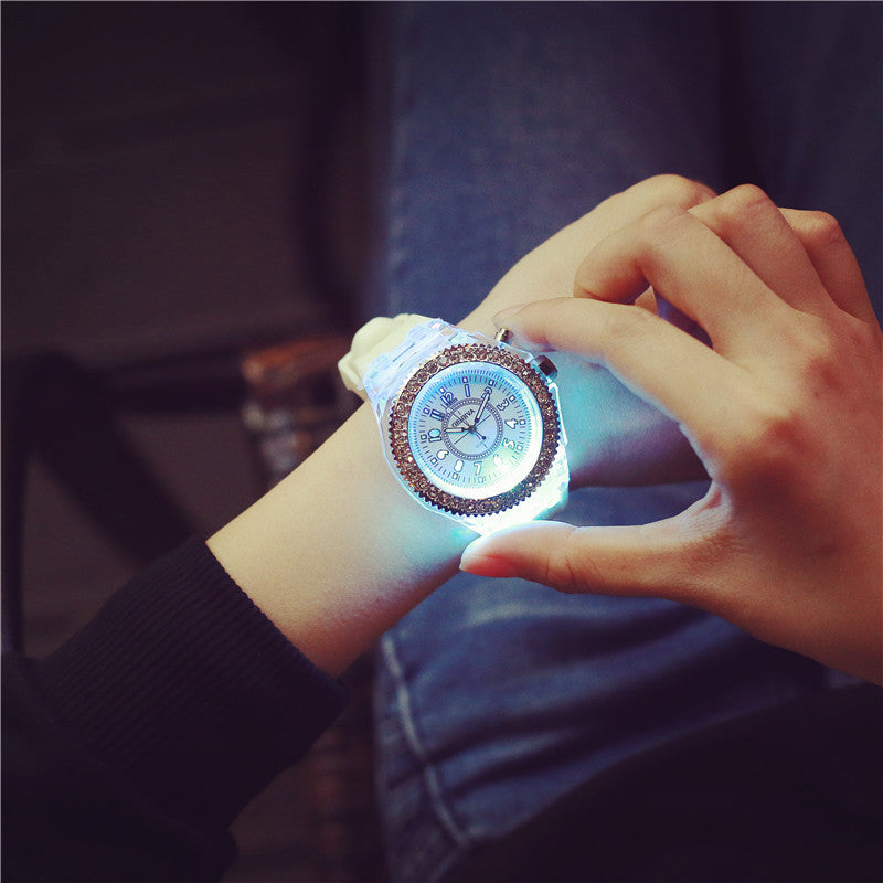 LED Luminous Watches Silicone Bracelet Watches