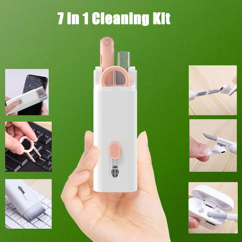 Multifunctional Cleaning Kit for Air pods, Keyboard Cleaning kit, cleaning kit for Earbuds/Phone/Laptop/PC Monitor/Camera/Watch