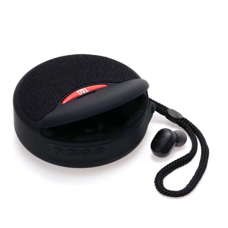 2 In 1 portable Bluetooth Speaker and Earphone