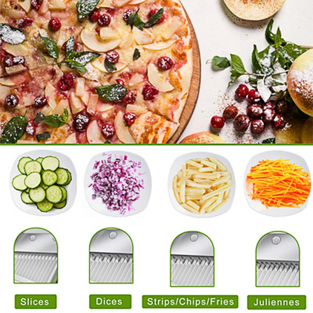 Vegetable Cutter Grater For Vegetables Slicers Shredders Multi Slicer Peeler Carrot Fruit 4 in 1 Gadgets Vegetable Cutting Tool