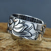 Lotus Silver Ring