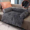 Washable Pet Sofa Dog Bed Calming Bed For Large Dogs Pad Blanket Winter Warm Cat Bed Mat Couches Car Floor Furniture Protector