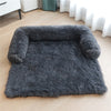 Washable Pet Sofa Dog Bed Calming Bed For Large Dogs Pad Blanket Winter Warm Cat Bed Mat Couches Car Floor Furniture Protector